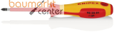 KNIPEX 98 25 01 Schraubendreher f�r Kreuzschlitzschrauben Pozidriv� isolierender Mehrkomponenten-Griff, VDE-gepr�ft br�niert 187 mm