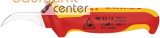 KNIPEX 98 53 13 Abmantelungsmesser isolierender Mehrkomponenten-Griff, VDE-gepr�ft 190 mm