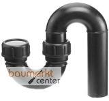 Aliaxis PE-Abflu�, Siphon senkrecht d 63/50