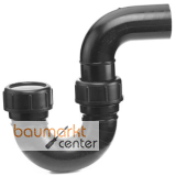 Aliaxis PE-Abflu�, Siphon senkrecht/waagerecht d 63/50