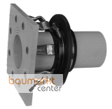 Aliaxis PPWanddurchf. d110 1seit. Flansch DN100 PN10 gebohrt D�bel St. VZ Dichtk.NR