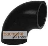 Aliaxis Bogen PE 100 GBE 125mm SDR 11 formgespritzt z.Stumpfschweissen