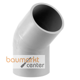 Aliaxis Winkel PP 20mm 45 Grad SDR 11 lang formgespritzt zum Stumpfschweissen