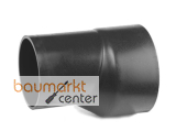 Aliaxis Reduktion f.PE Abfluss d 200/110 lang exzentrisch schwarz