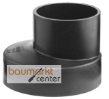 Aliaxis Reduktion f.PE Abfluss d 50/40 kurz exzentrisch