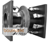 Aliaxis PEWanddurchf. d125 beidseit. Flansch DN1 00 PN10 gebo. D�bel St.VZ/V4ADichtk.NR