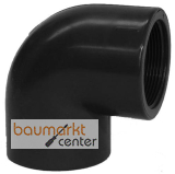 Aliaxis �-Winkel 90Gr. PVC-U GIFV d 110 x 4" PN16 Klebmuffe/Gewindeanschluss