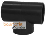 Aliaxis �-T-St�ck 90Gr. PVC-U TIFV d 110 x 4" PN16 Klebmuffe/Gewindeanschluss
