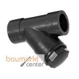 Aliaxis PVC-U Schmutzf�nger R2 1/2 EPDM Gewindemuffe RVFV-EPDM