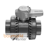 Aliaxis 2-Wege Kugelhahn PVC-U VEE d16 EPDM Klebmuffe Easyfit VEEIV-EPDM