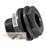 Aliaxis Beh�lteranschl. PVC-U LIFV R 1 1/2xd32 EPDM PN16 Klebmuffe/Gew.stutzen/-muffe