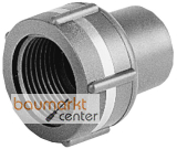 Aliaxis �.-muffennippel ABS IG d12x16x3/8 PN10 Klebmuff/-stutz/Gew.muff RNMA