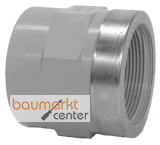 Aliaxis Muffe PVC-C 20mm x 1/2" IG f.Heisswasser