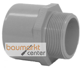 Aliaxis �-Muffennippel PVC-C AG R1 1/2xd50 Klebmuffe/-stutzen n.f.Kunststoffg KIFC