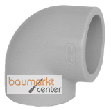 Aliaxis Winkel PP GIM 90 Grad 20mm zum Muffenschweissen