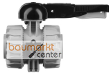 Aliaxis 2-Wege Kugelhahn VK Dual Block aus PP-H mit Schwei�muffen VKDIM/EPDM d 110