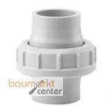 Aliaxis Verschraubung PP 75 mm SDR 11 EPDM mit Ueberwurfmutter,z.Stumpfschweissen