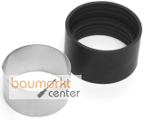 Aliaxis St�tzring f.PE Abfluss d 50 VA �bergang mit Dichtung von PE auf SML-Guss