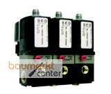 Aliaxis 3/2-Kunststoff-Vorsteuerventil Typ 605 DN1,6 G 1/4 110V/AC NC FKM