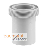 Aliaxis Einschraubteil PP 40 x 2" SDR 11 lang formgespritzt z.Stumpfschweissen