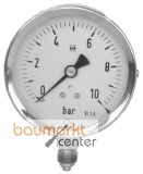 Aliaxis Manometer Chemieausf�hrung d 63 d 63x1/4 MANO-CH