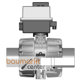 Aliaxis 2/2-Wege-Kugelhahn PP VKD d40 PN10 24V VKDDM/CE-EPDM