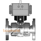 Aliaxis 2/2-Wege-Kugelhahn PP VKD d63 PN10 VKDOM/CP-NC-EPDM