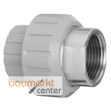 Aliaxis PVC-C �berg-Verschr. d25 x R3/4 Rohr- IG auf Edelstahl EPDM BIFXC