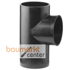 Aliaxis Abzweige f.PE Abfluss d 40/40 88,5Gr. schwarz
