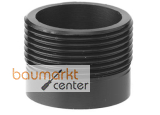 Aliaxis Gewindestutzen f.PE Abfluss d 40 kurz