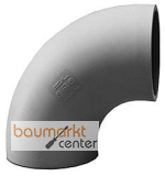 Aliaxis Bogen PP 125mm 90 Grad SDR 11 kurz formgespritzt zum Stumpfschweissen