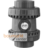 Aliaxis Federr�ckschlagventil PVC-U d16 EPDM Klebmuffe SSE-Easyfit SSEIV-EPDM