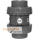 Aliaxis Federr�ckschlagventil PVC-U d110 EPDM Klebmuffe SSE-Easyfit SSEIV-EPDM