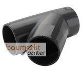 Aliaxis T-St�ck 45 Gr. PVC-U YIV d 110 PN 16 Klebmuffe