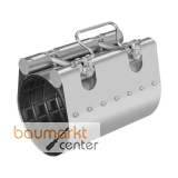 Aliaxis Edelst.rep.schelle einteilig FCE EPDM d 108-118 BL 200 FRIACLAMP