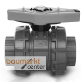 Aliaxis 2-Wege Kugelh.VXE PVC-U R2 1/2 EPDM Gewindemuffe Easyfit VXEFV-EPDM