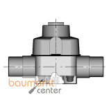 Aliaxis 2/2-Wege-Membranventil PVC-U 185 d32 PN8 DKDDV/CP-NO