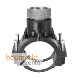 Aliaxis Ventilanb.arm.�berg.PEHD/Rotguss VAM RG d 110 x Rp 1 1/2 FRIALEN